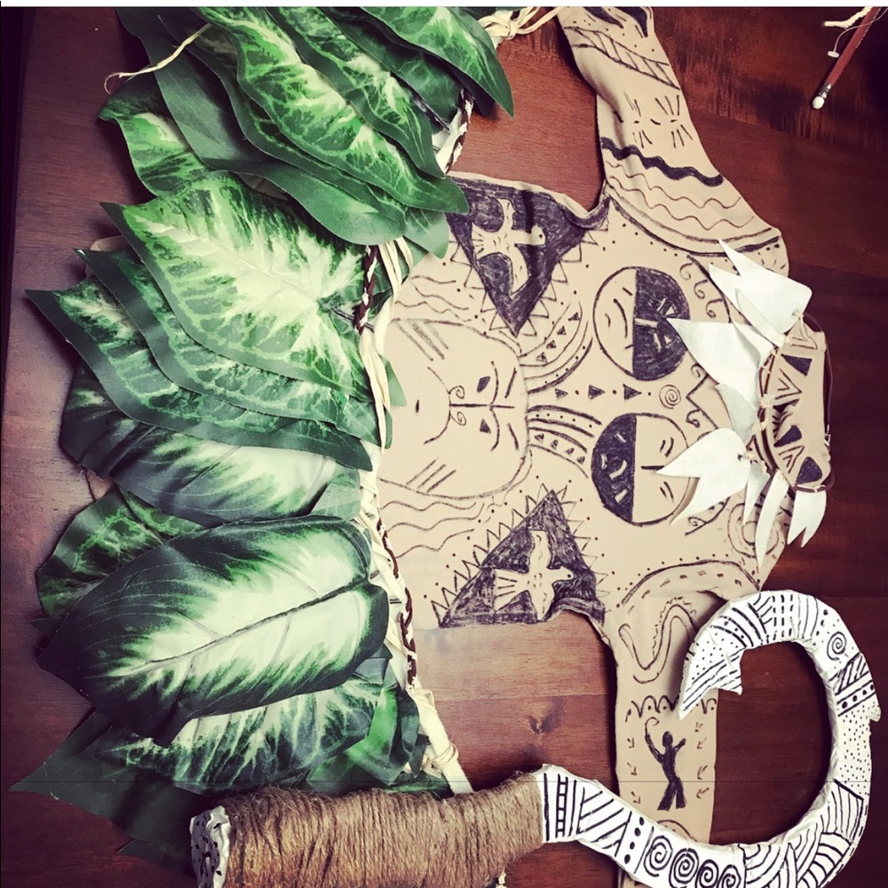 Maui handmade costume for 24 mo-3 year old